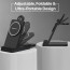 Vaku Luxos ® 23W Nexfold Magnetic Wireless Mag-Safe Charger Dock Station For iPhone 16/16 Plus/16 Pro/16 Pro Max, iPhone 15 14/13/12 Series / Airpods, Apple Watch Series 4 /3 /2 /1