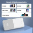 Vaku ® Nextek 20000mAh Power Bank Portable 22.5w PD 18w QC Fast Charging Dual USB Port Lithium Polymer Battery Power Bank