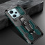 Vaku ® Xiaomi Redmi Note 12 5G Vanguard Military Grade Armor Case with Metal Belt Clip Kickstand Back Cover