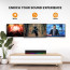 Eller Sante ® Nueatom 24W Bluetooth Soundbar Speaker with 2000mah Battery, RGB LED Lights, Aux, TF Card, USB Playback & TWS Connectivity