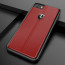 Ferrari ® Apple iPhone 7 Vertical Contrasted Stripe - Material Heritage leather Hard Case back cover