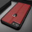 Ferrari ® Apple iPhone 7 Vertical Contrasted Stripe - Material Heritage leather Hard Case back cover