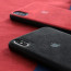 VAKU ® For Apple iPhone XR Alcantara Super Suede Logo Leather Cover