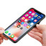 VAKU ® Apple iPhone XS  3D Logo Projector + Radium Glow Light Logo Case Back Cover