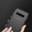 Vaku ® Samsung Galaxy S10 Translucent Armor Case + Extra Color Buttons Back Cover