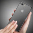 VAKU ® For Apple iPhone 8 Plus Rimless Semi Transparent Cover (Ring not Included)