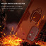 Vaku ® OnePlus 9RT Falcon Metal Ring Grip Kickstand Shockproof Hard Bumper Dual Layer Rugged Case Cover
