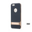 Rock ® Apple iPhone 6 / 6S Royle Case Ultra-thin Dual Metal + inbuilt Stand Soft / Silicon Case