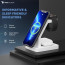 VAKU ® Trinity 3-in-1 MagSafe Wireless Charger Dock (23W) + 30W Adapter | Fast Charge iPhone, Watch & AirPods