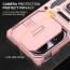 Vaku ® Aegis Armor Slide Camera Protection Magnetic Ring Holder Kickstand Back Cover