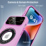 Vaku ® Apple iPhone 14 Polarized Magnetic Magpro Camera Lens Protector Logo Hole Back Cover