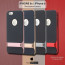 Rock ® Apple iPhone 6 / 6S Royle Case Ultra-thin Dual Metal + inbuilt Stand Soft / Silicon Case