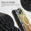 Vaku Luxos ® Apple iPhone 15 Pro Infinity MagPro Gradient Colored 6.5 Feet Drop Protection Shockproof Certified Mag-Safe Protective Back Cover