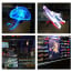 VAKU ® 3D Holographic projector LED light advertising display with micro SD Card