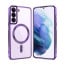 Vaku ® Samsung Galaxy S21 FE Luxury Electroplated Magnetic Magsafe Camera Protection TPU Back Cover Case