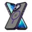 Vaku Luxos ® Apple iPhone 17 Avlon Magpro Translucent Scratch Resistant Military-Grade Case With Metal Camera Ring Shockproof Protective Back Cover