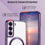 Vaku ® Samsung Galaxy S22 Luxury Electroplated Magnetic Magsafe Camera Protection TPU Back Cover Case
