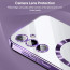 Vaku ® Samsung Galaxy S25 Luxury Electroplated Magnetic Magsafe Camera Protection TPU Back Cover Case