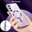 Vaku ® Samsung Galaxy S23 Luxury Electroplated Magnetic Magsafe Camera Protection TPU Back Cover Case