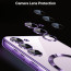 Vaku ® Samsung Galaxy S23 Luxury Electroplated Magnetic Magsafe Camera Protection TPU Back Cover Case