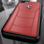 Ferrari ® Apple iPhone 7 Plus Official 488 GTB Logo Double Stitched Dual-Material Pure Leather Back Cover