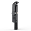 Vaku ® Aluminum Extendable Selfie Stick Tripod with Bluetooth Remote + Fill Light Compatible with iPhone 12/12Pro/ Max/11 Pro/11 -Black