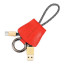 Joyroom ® Reversible 2 in 1 Apple Lightning port + Micro USB Charging / Data Cable + Key Chain
