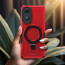 Vaku ® Oppo A17 Astor Military Grade Armor Protective Case with Ring Bracket Kickstand Back cover