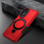 Vaku ® Oppo A17 Astor Military Grade Armor Protective Case with Ring Bracket Kickstand Back cover
