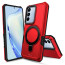 Vaku ® Vivo V27 5G Astor Military Grade Armor Protective Case with Ring Bracket Kickstand Back cover