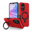 Vaku ® Astor Military Grade Armor Protective Case with Ring Bracket Kickstand Back cover