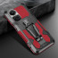 Vaku ® Oppo Reno10 5G Vanguard Military Grade Armor Case with Metal Belt Clip Kickstand Back Cover