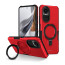 Vaku ® Oppo Reno10 5G Astor Military Grade Armor Protective Case with Ring Bracket Kickstand Back cover