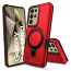 Vaku ® Samsung Galaxy S24 Ultra Astor Military Grade Armor Protective Case with Ring Bracket Kickstand Back cover