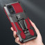Vaku ® Oppo A17 Vanguard Military Grade Armor Case with Metal Belt Clip Kickstand Back Cover