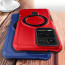 Vaku ® Vivo Y33T Astor Military Grade Armor Protective Case with Ring Bracket Kickstand Back cover
