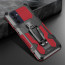Vaku ® Samsung Galaxy A15 5G Vanguard Military Grade Armor Case with Metal Belt Clip Kickstand Back Cover