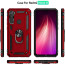 Vaku ® Xiaomi Redmi Note 8T Hawk Ring Shock Proof Cover with Inbuilt Kickstand