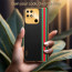 Vaku ® Xiaomi Redmi 10 4G Felix Line Leather Stitched Gold Electroplated Soft TPU Back Cover Case