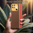 Vaku ® Xiaomi Redmi 10 4G Felix Line Leather Stitched Gold Electroplated Soft TPU Back Cover Case