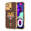 Vaku ® Xiaomi Redmi 10 4G Lynx Leather Stitched Gold Electroplated Soft TPU Back Cover Case