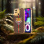 Vaku ® Xiaomi Redmi 10 4G Lynx Leather Stitched Gold Electroplated Soft TPU Back Cover Case