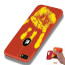Vaku ® Apple iPhone 8 Lexza Volcano Fire Series Hot-Color Changing Double-Stitch Infinite Thermal Sensing Technology Back Cover