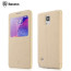 Baseus ® Samsung Galaxy Note 4 Smart Terse WindowView Suede Leather Case Flip Cover
