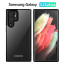 Vaku ® Samsung Galaxy S23 Ultra Luxury Electroplated Shockproof Bumper Protective TPU Clear Hard Back Cover Case
