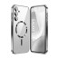 Vaku ® Samsung Galaxy S24 Plus Luxury Electroplated Magnetic Magsafe Camera Protection TPU Back Cover Case