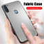 Vaku ® Samsung Galaxy A11 Luxico Series Hand-Stitched Cotton Textile Ultra Soft-Feel Shock-proof Water-proof Back Cover