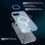 Vaku Luxos ® Apple iPhone 14 Plus San Mag-Pro Frosted TPU Camera Metal Ring Case Back Cover