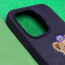 Santa Barbara Polo Club ® Apple iPhone 14 Pro Max Woven Bear Designer Series Leather Case Back Cover