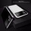 Vaku ® Samsung Galaxy S23 Polarized Large Window Glass Camera Protector Dual Layer Shockproof Back Cover